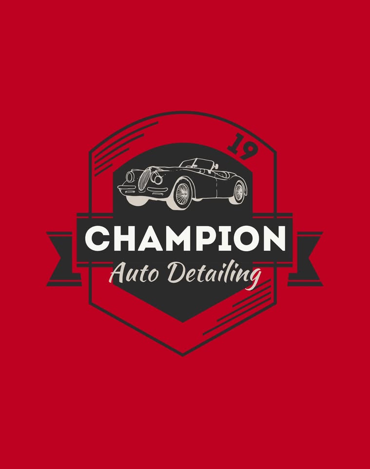 Champion Auto Detailing Badge